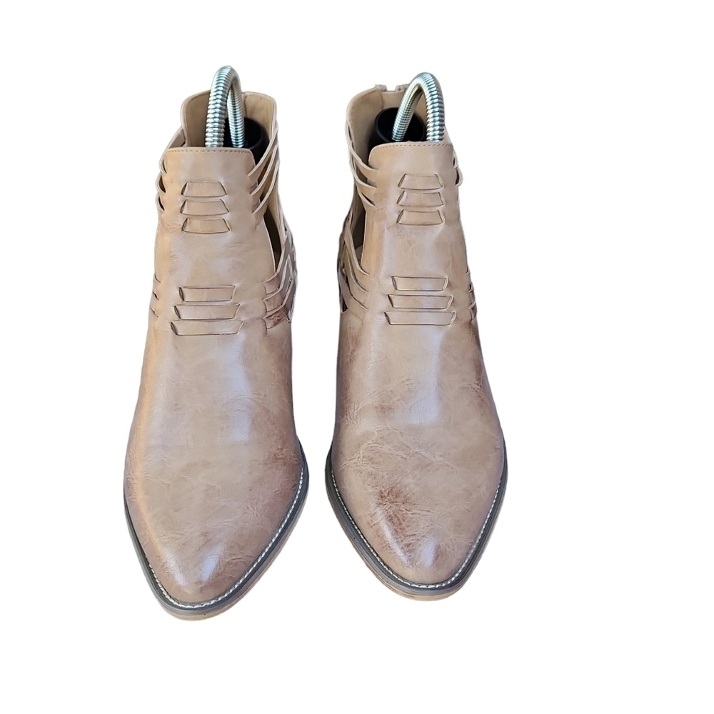 Vintage 93 Women’s Ankle Boots Sage Tan Size 10 M western - Picture 4 of 10
